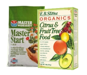 Master Start and EB Stone Organics Citrus & Fruit Tree Food