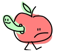 Wormy Apple