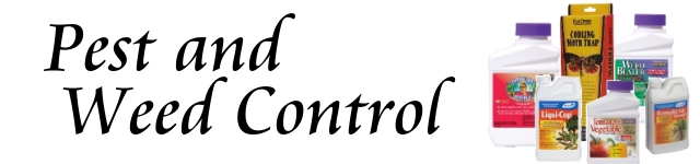 Pest and Weed Control Banner